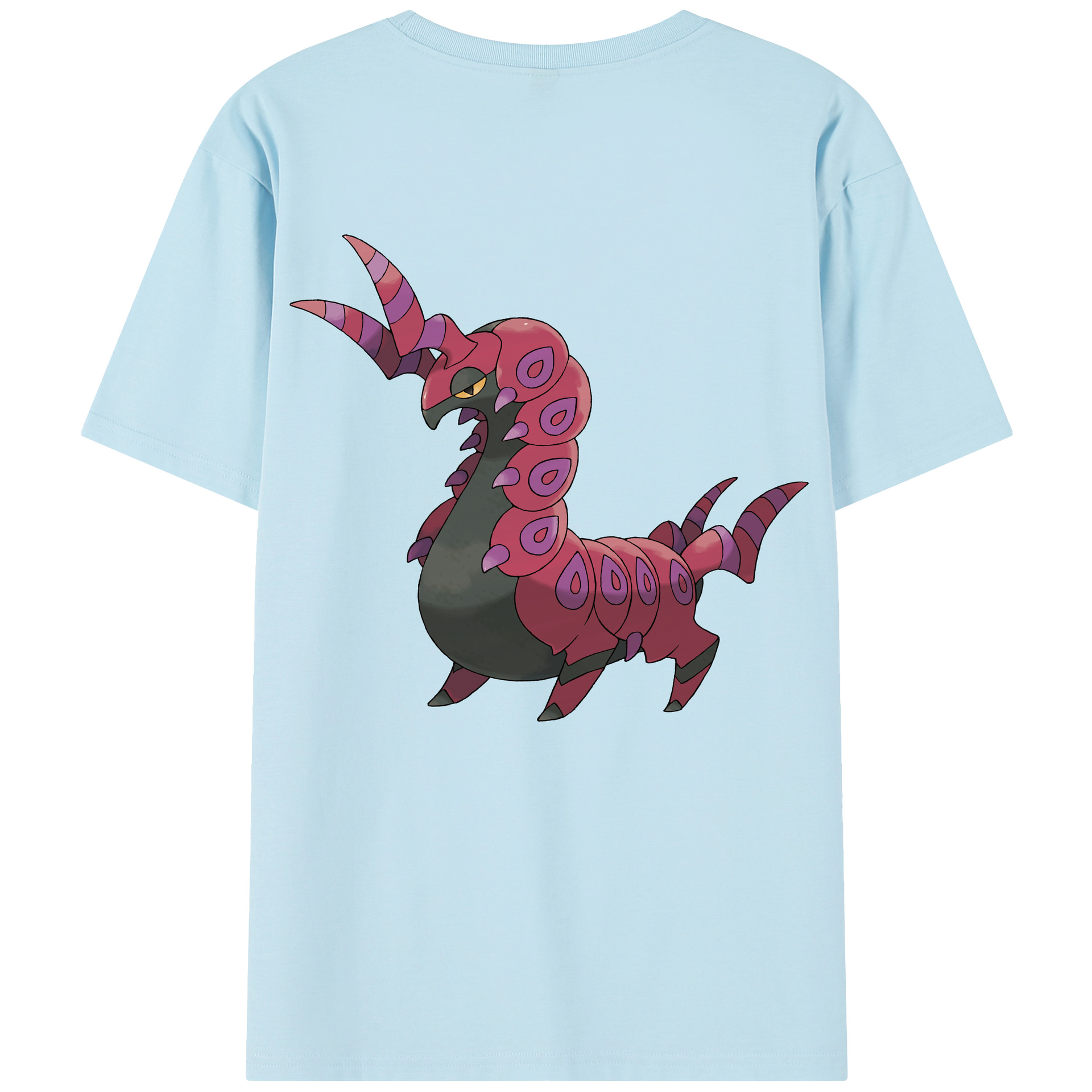 （画像用） ポケットモンスター Pokémon 綿100％半袖Tシャツ（背面プリント）